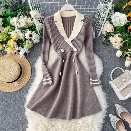 Fashion Madison Knit Dress - elegantch